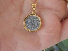 Sterling Silver Greek Phaistos Disk Necklace, Greek Coin necklace, Phaistos disc necklace, Ancient Greek coin, Greek jewelry, Coin charm, Gold coin necklace, Gold coin pendant, Bohemian jewelry, Disc pendant, Ancient Greek coin pendant, Greek Coin necklace, Layering necklace, Minimalist jewelry, Coin charm necklace, Vermeil charm, gift for her, Round charm, This beautiful greek ancient coin charm has two sides, featuring Phaistos disc. The Phaistos Disc (also spelled Phaistos Disk, Phaestos Disc Phaistos Disc, Greek Coin Pendant, Coin Necklace Gold, Gold Coin Pendant, Disk Necklace, Ancient Greek Coin, Ancient Coin, Greek Coins, Gold Coin Necklace