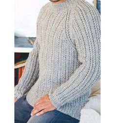 FABULOUS vintage sweater knitting pattern for men, for sizes S / M / L / 1X / 2X. Intermediate skills needed. Chunky yarn, 6 and 7 mm. needles. Remember that this is a vintage pattern and the materials of that time are not available but you can find substitutes in google. THIS IS A DIGITAL DOWNLOAD After the payment is done you will get a link to an INSTANT DOWNLOAD  with a PDF file that includes the pattern, a list of the materials needed, and an email with a link to your download page. You wil Mens Knit Sweater Pattern, Chunky Knit Sweater Pattern, Mens Knit Sweater, Crochet Men, Knitting Patterns Free Sweater, Sweater Knitting Pattern, Jumper Knitting Pattern, Chunky Knitting Patterns, Jumper Patterns