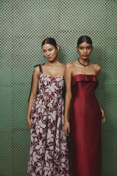 Markarian Fall 2024 Ready-to-Wear Fashion Show | Vogue Festive Wedding Attire, Festive Wedding, Corset Midi Dress, Minimal Look, Fall 24, Silk Midi Dress, Floral Midi Dress