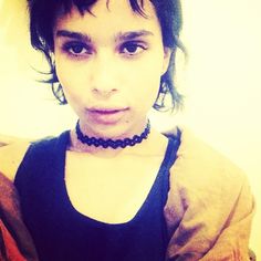 Get the look: Zoe Kravitz - Shop our Tattoo Stretch Choker Necklace to get Zoe Kravitz's look! Retro Adjustable Choker For Festivals, Adjustable Retro Festival Choker, Trendy Adjustable Choker, Adjustable Rave Style Choker, Adjustable Black Rave Style Choker, Adjustable Black Rave Choker, Adjustable Rave Choker For Festival, Black Rave Style Choker Jewelry, Huge Eyes