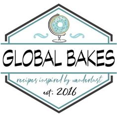 the logo for global bakes