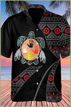 Elevate your wardrobe with the perfect blend of Native American heritage and island vibes. Our Native American Hawaiian Shirt features bold, authentic tribal patterns that showcase indigenous artistry in every stitch. Crafted with premium, breathable fabric, this shirt is ideal for casual days or beach outings, offering a unique, stylish take on traditional apparel. Whether you're looking for comfort, culture, or standout fashion, this shirt has it all. Explore timeless design and modern comfort Multicolor Graphic Print Beach Shirt, Hawaiian Beach Shirt With Graphic Print, Summer Hawaiian Shirt For Surfing, Multicolor Hawaiian Shirt With Graphic Print For Vacation, Multicolor Graphic Print Hawaiian Shirt For Vacation, Casual Hawaiian Shirt With All Over Print For Beach, Beach Season Vacation Shirt With All Over Print, Vacation Beach Season Shirt With All Over Print, Summer Hawaiian Shirt With All Over Print For Beach