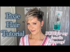 Pixie Hair Tutorial ~ NEW Hairspray Love! - YouTube How To Style Spiky Pixie Haircut, Pixie Style Tutorial, How To Style A Pixie Haircut Tutorials, How To Layer Short Hair, How To Cut Pixie Haircut Tutorial, Styling A Pixie Haircut Tutorial, Pixie Styling Tutorial, Short Messy Hair Choppy Pixie Cuts, How To Style Short Hair Pixie Tutorials