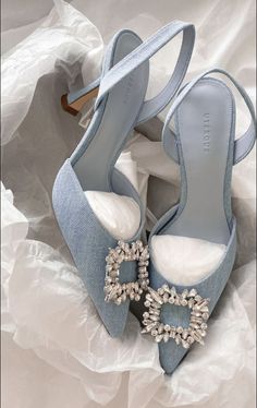 Blue Elegant Heels, Pretty Heels Classy, Elegant Heels Classy, Fancy Heels Classy, Bedroom Heels, Stile Hijab, Heels Aesthetic, Fashion Shoes Heels, Shoes Heels Classy