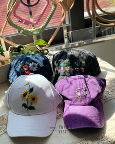 Hand embroidered baseball cap. This embroidered baseball cap is perfect for everyday wear and makes an adorable keepsake than can be treasured forever. DETAILS: 🌟 All embroidery is done by hand in 100% high quality cotton thread.  🌟 Custom design 🌟 High quality 100% cotton cap 🌟 The cap is %100 cotton and one-size-fits-all.  If you have other custom requirements, please contact me through Etsy. Worldwide delivery from VietNam. Be Natural ❤️ --------- 🌿 HandsViet - Made with love by Cherry       Linens and embroidered #floralembroideredcap #customembroideryhat #baseballcap #embroiderwomancap Cute Embroidered Adjustable Baseball Cap, Summer Snapback Baseball Cap With Custom Embroidery, Casual Summer Hats With Custom Embroidery, Casual Baseball Cap With Embroidered Logo As Gift, Summer Snapback Hats With Custom Embroidery, Casual Trucker Hat With Custom Embroidery, Casual Baseball Cap Gift, Casual Snapback Baseball Cap For Gift, Casual Snapback Hat Gift