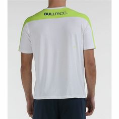 Keep fit and discover the sector's latest new releases to perform sports with the best guarantees! Purchase Men’s Short Sleeve T-Shirt Bullpadel White at the best price and enjoy a healthy life!Colour: WhiteGender: MenRecommended age: AdultsMaterial: 90 % Polyester10 % ElastaneType: Short Sleeve T-Shirt

SKU: S6459560 White Sportswear Tops For Tennis, White Tennis Top Sportswear, Short Sleeve Athleisure Tennis T-shirt, Athleisure Short Sleeve Tennis T-shirt, Technical White T-shirt For Sports Events, White Moisture-wicking Tops For Tennis, White Moisture-wicking Tennis Top, Moisture-wicking Short Sleeve Tennis Top, Green Short Sleeve Tennis Top