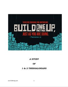 a book cover with the words build one up, just as you are doing on it