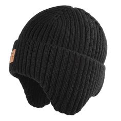 PRICES MAY VARY. Double-layer fabric: Outer: 100% Acrylic, Lining: superfine fleece lining; The outer material of the toddler winter hat is soft and thick, the fleece inside is very soft, and the baby hats use healthy and eco-friendly materials, gently care for baby's head without causing skin discomfort; Two sizes are available:Baby Beanies are suitable for toddler from 3-24 months and 2-6 Years; Size S: hat height 21.5cm/8.5"; Size L: hat height 22.5cm/8.8";Winter beanie has high elasticity, f Adjustable Cotton Winter Bonnet, Adjustable Warm Solid Color Bonnet, Adjustable Warm Bonnet, Cozy Adjustable Hat With Fleece Lining, Adjustable Cotton Hats For Winter, Adjustable Cotton Winter Hat, Adjustable Fleece-lined Beanie For Cold Weather, Warm Cotton Bonnet For Winter, Adjustable Fleece-lined Beanie For Winter