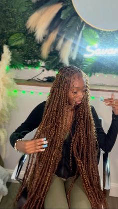 Brown Locs With Curls, Honey Brown Soft Locs, Brown Boho Locs, Brown Soft Locs, Famu Homecoming, Brown Locs, Goddess Locks, Chestnut Brown Hair, Boho Locs