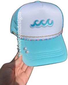 Trendy Beach Baseball Cap, Trendy Baseball Cap For Beach Season, Trendy Handmade Trucker Hat For Festivals, Handmade Trendy Trucker Hat For Festivals, Trendy Handmade Snapback Trucker Hat, Trendy Snapback Hat For Beach Season, Trendy Handmade Trucker Baseball Cap, Handmade Adjustable Trucker Hat For Summer, Handmade Casual Trucker Hat For Summer