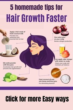 Hair Pigmentation, Tips For Hair, Accelerate Hair Growth, Herbs For Hair, Easy Care Hairstyles, Hair Growing Tips, Hair Regrowth Treatments, Natural Hair Care Tips, Homemade Hair Products