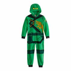 Lego Ninjago Costume Long Sleeve Hooded Sleeper Blanket Pajama  Boy Size 6/7 Green Long Sleeve Onesie For Sleepovers, Hooded Cotton Winter Sleepwear, Hooded Cotton Sleepwear For Winter, Green Long Sleeve Winter Onesie, Cotton Hooded Onesie For Loungewear, Green Casual Sleep Onesie, Green Hooded Onesie For Winter, Casual Hooded Onesie For Sleep, Lego Ninjago Costume