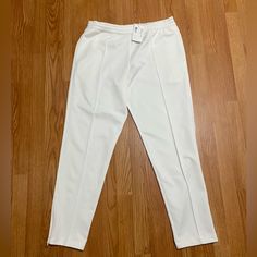 Helmut Lang Stirrup Track Pants- Designer New With Tags, 60% Polyester/ 40% Cotton Pull Up With Inside Draw String Side Slash Pockets Side Zippers On Lower Side Seams. Hand Wash/ Line Dry 34 Waist- 32 Inseam White Stretch Bottoms With Straight Hem, White Stretch Sweatpants With Tapered Leg, Helmet Lang, Track Pants Mens, Walker Boots, Pants Men, Fit N Flare Dress, Pull Up, Helmut Lang