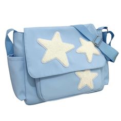 PRICES MAY VARY. 🧸2024 New Star Purse: fashionable star pattern is the popular element of 2024, symbolizing youth and vitality 🧸Star Pattern is Fully Reinforced: the star pattern is all reinforced and not easy to fall off 🧸Multifunctional Use: Perfect for college, shopping, dating, commuting, traveling, the simple design is suitable for matching with any outfit 🧸Great Gift: The Aesthetic tote bag is the perfect gift for her for birthdays, anniversaries, Thanksgiving, Christmas and all other Trendy Star-shaped Shoulder Bag For School, Messenger Bag Aesthetic, Grunge Bag, Cute Messenger Bag, Star Grunge, Star Purse, Cute Messenger Bags, College Shopping, Y2k Star