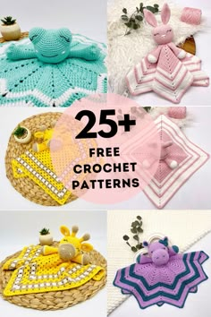 crochet patterns for baby blankets and toys