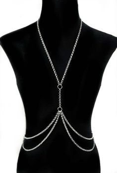 Hey, I found this really awesome Etsy listing at https://www.etsy.com/listing/775925603/intimate-body-chain-lingerie-jewelry Body Chain Plus Size, Silver Body Jewelry, Body Chains Jewelry, Festival Black Body Jewelry With Chain, Punk Style Metal Body Jewelry With Chain, Body Chain Outfit, Body Chain Jewelry Outfit, Silver Gothic Body Jewelry With Chain, Body Harness Jewelry