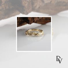 🐣. Offer Xtras! 14k Gold - Hand Sculpted Leaf Twig and Vine Eternity Ring, Rose Gold, White Gold or Yellow Gold Leaves and Vines by Dawn Vertrees for $695.00 #LeafRing #TwigPromiseRing #BranchRing #TwigEngagementRing #SilverLeafBand #LeafBand #LeafVineRing #TwigRing #OrganicLeafBand #DawnVertrees Gold Nature-inspired Jewelry With Prong Setting, Nature-inspired Stackable Jewelry For Anniversary, Nature-inspired Stackable Jewelry For Anniversaries, Nature-inspired Yellow Gold Jewelry For Anniversary, Twig Wedding Band, Twig Engagement Ring, Vine Ring, Twig Ring, Branch Ring