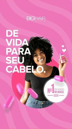 Big Hair serve para todos os tipos de cabelo. De vida para seu cabelo. Clica no Pin. Cabelo / cabelo curto / cabelo liso / cabelo hidratado / big Hair / tratamento capilar Instagram