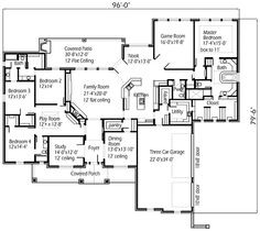 this is the floor plan for these house plans