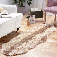 PRICES MAY VARY. Premium Deer Faux Fur Material: 100% acrylon, high quality super soft deer faux fur material, plush and fluffy, bring ultra touch and feeling, also provide comfort and warm. Durable and Soft Backing: The bottom of rug made of durable and soft faux suede, which is designed to increase skid resistance, protect you safe. Besides, it will not influence the hand feeling and softness of the rug. True Fit Size: About 2 ft x 6 ft(60 cm x 180 cm), perfectly fit to you room. Easy to Clean Area Rugs For Bedroom, Rug Fluffy, Fur Rugs, Faux Fur Material, Faux Fur Rug, Fur Rug, Dark Coffee, Rugs For Bedroom, Fluffy Rug