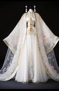 Japanese Bridal Dress, White Japanese Dress, China Wedding Dress Traditional, Traditional Asian Wedding Dress, Chinese Royal Dress, Japanese Dress Traditional Kimono Japan, Chinese Royal Clothing, Royal Wedding Dress Aesthetic