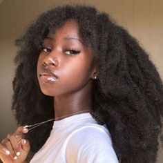 Dark Skin Beauty, 4c Hair, Natural Hair Inspiration, 4c Hairstyles, Long Curly Hair, Long Curly, Afro Hairstyles, Black Girls Hairstyles, Black Women Hairstyles