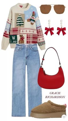 outfit inspo, outfit ideas, ootd, tiktok outfit, tiktok fashion, christmas outfit, christmas fashion, cozy christmas, cozy christmas outfit, uggs outfit, ugg outfit, uggs and jeans, christmas sweater, ugly christmas sweater, christmas bow, bow accessories, abercrombie, abercrombie denim, amazon fashion, amazon finds, winter fashion, winter outfit, christmas vibes, christmas party outfit, christmas shirt, neutral christmas, vintage christmas, retro christmas, chic fashion, christmas chic, chic Christmas Chill Outfit, Christmas Outfit Disney, Xmas Sweater Outfit, Aesthetic Christmas Sweater, Christmas Disney Outfits, Nyc Christmas Outfit, Disney Outfits Winter, Disney Winter Outfits, Ugly Sweater Outfits