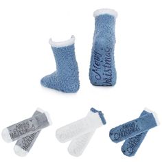 PRICES MAY VARY. [Christmas plush socks]: The glue dispensing plush socks specially designed for Christmas are very eye-catching in color. They have both fresh blue and warm candy colors, which are very suitable for daily wear. Women's plush socks are made of soft wool lining. They are soft, warm, lightweight and comfortable, allowing you to move freely. Non slip slippers and socks are durable, and a variety of colors and styles can meet your daily wearing needs. [Sophisticated cutting process]: Kawaii Winter, Sleep Socks, Kawaii Socks, Cozy Sleep, Christmas Sock, Fluffy Socks, Winter Slippers, Fuzzy Socks, Cozy Socks