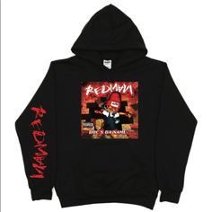 New Hoodie Sizes S-5xl Custom Made Colors: Variety Red Band Merch Sweatshirt For Streetwear, Lil Mabu, Westside Connection, Mack 10, Coogi Sweater, Mens Pullover Sweater, Sweater Vest Mens, Slim Fit Sweater, Kodak Black