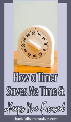 Do you ever find yourself flitting from task to task and at the end of the day realizing you didn’t finish any of them? Do you have trouble staying focused and on task? A tool that has helped me immensely over the years to stay on tasks, whether it’s household chores, reading, social media, blog work, paying bills, and a host of other items, is just a simple household timer. Household Chores Chart, Homemaking Binder, Homemaker Schedule, Social Media Blog, Christian Homemaking, Elisabeth Elliot, Staying Focused, Household Management, Serve God