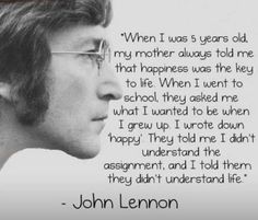 john lennon quote about love and life