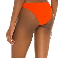 New With Tag L*Space Pointelle Rib Camacho Bikini Bottom Color: Poppy Bottom Only Pointelle Rib Texture Fabric Seamless Construction Full Cut #975/14a/84a Stretch Swimwear For Sunbathing, Stretch Orange Bottoms For Beach Party, Chic Smoothing Summer Bottoms, Solid Swimwear With Boning For Poolside, Bold High Waist Swimwear For The Beach, Bold High Waist Swimwear For Beach, Fitted Orange Beach Bottoms, Bold Fitted Swimwear For Poolside, Swimwear With Boning For Poolside