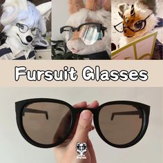 Customizable Oversized Fursuit Dedicated Glasses in Different Shapes ⚠️ Please read before purchasing! ⚠️ ✨Welcome to CraftsbyKristinee Fur Clothing Store - Ignite your fur dreams! Perfect fit for most Fursuit Heads Eyewear frames can be folded and sizes can be communicated and adjusted Foldable eyeglass frames Size and color can be customized, if you have special needs, welcome to communicate with me in ETSY! Note: If you receive the glasses and find them deformed, please put them into hot water to soak and soften them to recover. Pure handmade, customized products without product reasons, does not support the return, please understand I can make the following items: - Heads - Claws - Tail - Feet - Full body I can also make light-up elements, fabric details and 3D printed horns. Nails can Fursuit Teeth Pattern, Fursuit Accessories, Fursuit Head Pattern, 3d Printed Fursuit Head, Furring A Fursuit Head, Dog Fursuit Head, Fursuit Head, Customized Products, Cosplay Accessories