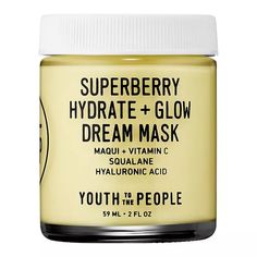 Dream Mask, Overnight Face Mask, Youth To The People, Best Night Cream, Hydrating Face Mask, Night Mask, Dream Night, Night Time Skin Care Routine, Nighttime Skincare