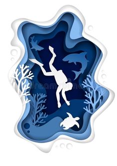 an image of a person diving in the water