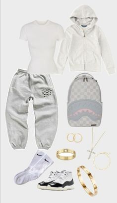 Thug Outfits, Outfit Ideas Layout, Clothes Layout, Casual Preppy Outfits, Cute Lazy Outfits