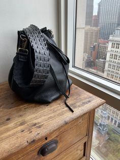 "For more handmade leather bags, purses, satchels, messengers, travel bags, holdalls, carry alls, handbags, shoulder bags, click here: http://etsy.me/1muiXbL. Mini bucket bag is a great little drawstring handbag that is made out of soft cognac leather and bridle leather strap. Its easily opened and closed with the leather drawstring and can fit an iPad mini if stretched opened. The strap is long and will fit most and comes with adjustable leather option. Made to order made from scratch leaving r Drawstring Handbag, Handmade Leather Bags, Mini Bucket Bag, Mini Bucket Bags, Mini Bucket, Black Leather Crossbody Bag, Leather Bucket Bag, Leather Bucket, Leather Bags Handmade