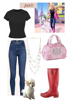 Barbie: A Fashion Fairytale Barbie Fashion Fairytale Outfits, Lilly Pulitzer Outfits, Toy Poodle Puppies, Pink Outfit, Outfits Aesthetic, Juicy Couture, My Vibe, Lilly Pulitzer