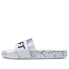 (WMNS) PUMA Shantell Martin x Leadcat Slide 'White Black' 365952-01 (Graffiti/Crossover) Shantell Martin, Slides For Men, Puma Slides, Men Slides, Slides Slippers, Mens Slides, White Beach, Beach Pool