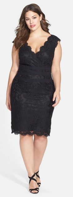 Plus Size Embroidered Lace Sheath Dress Plus Size Party Dresses, Tadashi Shoji, Plus Size Models, Lace Sheath Dress, Agra, Plus Size Dress, Embroidered Lace, Nordstrom Dresses