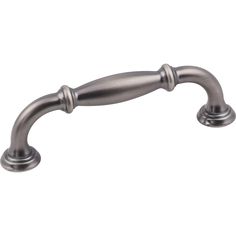 an antique style pull handle on a white background