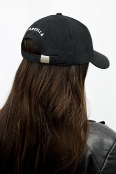 Our baseball hat is the perfect topper for any outfit, and the easiest way to channel off-duty cool or inject athleisure energy into your look. Featuring an embroidered Marcella logo at the back, plus an adjustable strap with a metal clasp to fine-tune your fit. In classic NYC black. [SPLIT] Available in one size. Adjustable fit. Approximately 7.5 inches (19 cm) across, plus approximately 2.75" front bill (7 cm). European Cotton Blend (95% Cotton, 5% Elastane). Spot clean with a damp cloth, or h Black Baseball Hat, Hat Accessories, Womens Baseball Cap, The A Team, Baseball Hat, Off Duty, Online Clothing, Athleisure, Baseball Cap