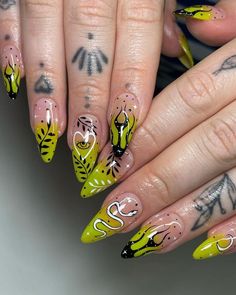 Nagel Tips, Dope Nail Designs, Nail Forms, Instagram Nails, Halloween Nail Designs