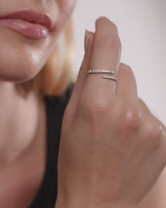 Open Diamond Wrap Ring Diamond Wrap Ring, Necklace Length Guide, Bracelet Size Chart, Ring Concierge, Kids Bracelets, Wrap Ring, Modern Ring, Ring Sizer, Wrap Rings