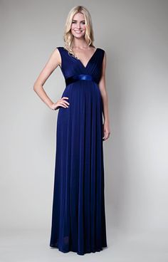 Add intrigue to a special night out with our ravishing Anastasia long maternity gown in mysterious Eclipse Blue. Rose Tiffany, Pregnant Party Dress, Maternity Evening Dress, Royal Blue Bridesmaid Dresses, Tiffany Rose, Maternity Long Dress, Maternity Bridesmaid Dresses, Pregnant Wedding, Pregnant Wedding Dress