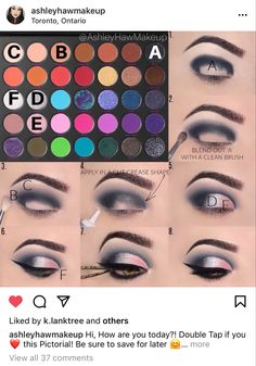 Dramatic Eye Makeup Tutorial, Morphe Nikita Palette Looks, Winter Eyeshadow Looks Step By Step, Morphe Eyeshadow Looks Step By Step, Eyeshadow Pictorial, Step By Step Eyeshadow, Morphe Such A Gem Palette Looks, Smokey Eye James Charles Pallete Step By Step