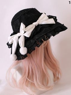 The price is for a hat only, others are not included. The hat is black. Color options are the colors of the bowknots on the hat. Cute Black Hat, Adjustable Boater Hat With Bow And Short Brim, Black Bonnet One Size Curved Brim, Black Bonnet With Curved Brim, Black Bonnet With Curved Brim, One Size Fits Most, Adjustable Wide Brim Hat With Bow, Adjustable Bow Hat For Kentucky Derby, Adjustable Hats With Bow For Kentucky Derby, Flat Brim Hat With Bow For Kentucky Derby