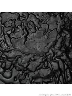 an abstract black and white photo with lots of water