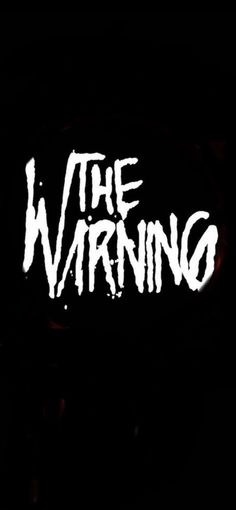 the logo for the upcoming horror film, the wyrning