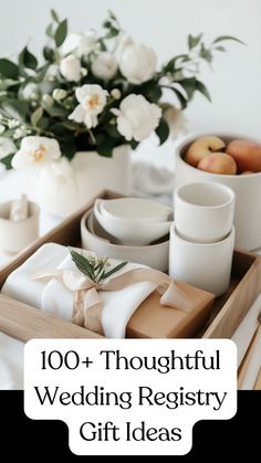 A variety of thoughtful wedding registry gift ideas for every couple, featuring unique and practical items to celebrate their special day. Registry List, Registry Ideas, Newlywed Gifts, Wedding Registry, Free Wedding, Great Ideas